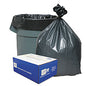 Platinum Plus Can Liners, 56 gal, 1.55 mil, 43" x 48", Gray, 10 Bags/Roll, 5 Rolls/Carton (PLA4770)