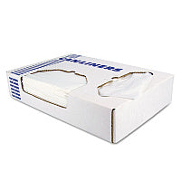 Heritage Linear Low-Density Can Liners, 60 gal, 1.5 mil, 38" x 58", Clear, 100/Carton (H7658AC)
