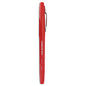Universal Porous Point Pen, Stick, Medium 0.7 mm, Red Ink, Red Barrel, Dozen (UNV50503)