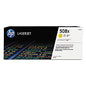 HP 508X, (CF362X) High-Yield Yellow Original LaserJet Toner Cartridge
