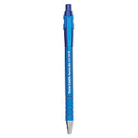 Paper Mate FlexGrip Ultra Recycled Ballpoint Pen, Retractable, Medium 1 mm, Blue Ink, Blue Barrel, Dozen (9510131)