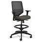 HON Solve Series Mesh Back Task Stool, Supports Up to 300 lb, 23" to 33" Seat Height, Ink Seat/Back, Black Base (SVSM1ALC10T)