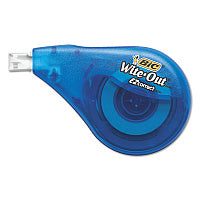 BIC Wite-Out EZ Correct Correction Tape, Non-Refillable, Randomly Assorted Applicator Colors, 0.17" x 472" (WOTAPP11)
