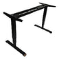 Alera AdaptivErgo Sit-Stand 3-Stage Electric Height-Adjustable Table Base with Memory Control, 48.06" x 24.35" x 25" to 50.7",Black (ALEHT3SAB)
