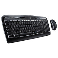 Logitech MK320 Wireless Keyboard + Mouse Combo, 2.4 GHz Frequency/30 ft Wireless Range, Black (920002836)