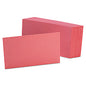 Oxford Unruled Index Cards, 3 x 5, Cherry, 100/Pack (7320CHE)