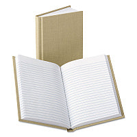 Boorum & Pease Bound Memo Books, Narrow Rule, Tan Cover, (96) 7 x 4.13 Sheets (6559)