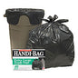Handi-Bag Super Value Pack Can Liners, 33 gal, 0.65 mil, 32.5" x 40", Black, 40/Box (HAB6FTL40)