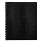 Blueline NotePro Notebook, 1-Subject, Medium/College Rule, Black Cover, (150) 11 x 8.5 Sheets (A10300BLK)