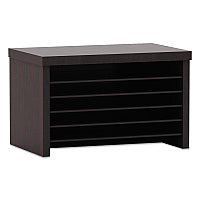Alera Valencia Under Counter File Organizer Shelf, 15.75w x 9.88d x 10.88h, Espresso (ALEVA316012ES)