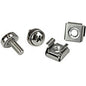StarTech M5 Mounting Screws and Cage Nuts for Server Rack Cabinet - Pack of