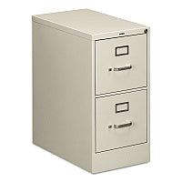HON 510 Series Vertical File, 2 Letter-Size File Drawers, Light Gray, 15" x 25" x 29" (512PQ)