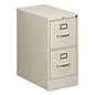 HON 510 Series Vertical File, 2 Letter-Size File Drawers, Light Gray, 15" x 25" x 29" (512PQ)