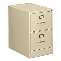 HON 310 Series Vertical File, 2 Legal-Size File Drawers, Putty, 18.25" x 26.5" x 29" (312CPL)