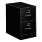 HON 310 Series Vertical File, 2 Legal-Size File Drawers, Black, 18.25" x 26.5" x 29" (312CPP)