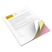 Xerox Revolution Carbonless 3-Part Paper, 8.5 x 11, Pink/Canary/White, 5,010/Carton (3R12424)