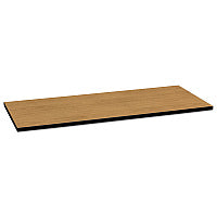 HON Huddle Multipurpose Rectangular Top, 60w x 24d, Harvest/Black (MT2460GNCP)