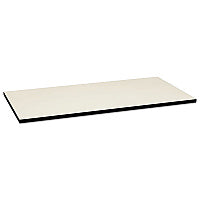 HON Huddle Multipurpose Rectangular Top, 60w x 30d, Silver Mesh/Black (MT3060GNB9P)
