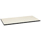 HON Huddle Multipurpose Rectangular Top, 60w x 30d, Silver Mesh/Black (MT3060GNB9P)