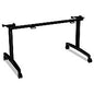HON Huddle Flip-Top Base for 30" Deep Table Tops, 51.63w x 23.5d x 28.38h, Black (MFLIP30CP)