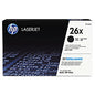 HP 26X, (CF226X) High-Yield Black Original LaserJet Toner Cartridge