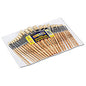 Creativity Street Preschool Brush Set, Sizes 1-12, Natural Bristle, Flat; Round Profiles, 24/Set (5172)