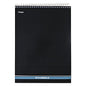 Cambridge Stiff-Back Wire Bound Notepad, Medium/College Rule, Navy Cover, 70 White 8.5 x 11.5 Sheets (59882)