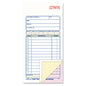 Adams 3-Part Sales Book, Three-Part Carbonless, 3.25 x 7.13, 50 Forms Total (TC3705)