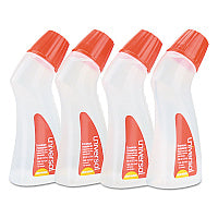 Universal Envelope Moistener with Adhesive, 2.2 oz Bottle, Clear, 4/Pack (UNV46065VP)