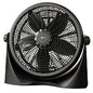 Alera 16" Super-Circulation 3-Speed Tilt Fan, Plastic, Black (ALEFAN163)