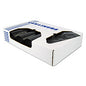 Heritage X-Liner Reprocessed Liners, 60 gal, 1.7 mil, 38" x 58", Black, Flat Pack, 100/Carton (X7658WKR01)