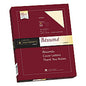 Southworth 100% Cotton Resume Paper, 24 lb Bond Weight, 8.5 x 11, Ivory, 100/Pack (R14ICF)