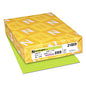 Astrobrights Color Paper, 24 lb Bond Weight, 8.5 x 11, Vulcan Green, 500/Ream (21859)