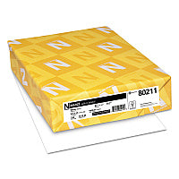 Neenah Paper Exact Vellum Bristol Cover Stock, 94 Bright, 67 lb Bristol Weight, 8.5 x 11, White, 250/Pack (80211)