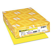 Astrobrights Color Paper, 24 lb Bond Weight, 8.5 x 11, Lift-Off Lemon, 500/Ream (21011)