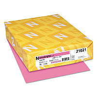Astrobrights Color Paper, 24 lb Bond Weight, 8.5 x 11, Pulsar Pink, 500/Ream (21031)