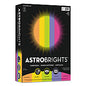 Astrobrights Color Cardstock -"Happy" Assortment, 65 lb Cover Weight, 8.5 x 11, Assorted, 250/Pack (21004)
