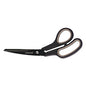 Universal Industrial Carbon Blade Scissors, 8" Long, 3.5" Cut Length, Crane-Style Black/Gray Handle (UNV92022)