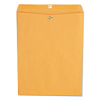 Universal Kraft Clasp Envelope, #110, Square Flap, Clasp/Gummed Closure, 12 x 15.5, Brown Kraft, 100/Box (UNV35270)