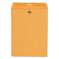 Universal Kraft Clasp Envelope, #90, Square Flap, Clasp/Gummed Closure, 9 x 12, Brown Kraft, 100/Box (UNV35264)
