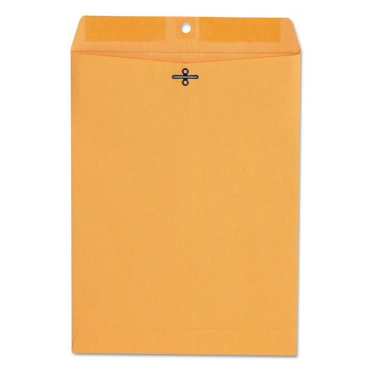 Universal Kraft Clasp Envelope, #90, Square Flap, Clasp/Gummed Closure, 9 x 12, Brown Kraft, 100/Box (UNV35264)