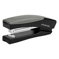 Universal Stand-Up Full Strip Stapler, 20-Sheet Capacity, Black/Gray (UNV43148)