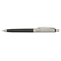AbilityOne 7520016558004, SKILCRAFT Stainless Elite Mechanical Pencil, 0.5 mm, F (#2.5), Black Lead, Black/Silver Barrel, 3/Pack