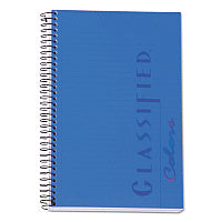 TOPS Color Notebooks, 1-Subject, Narrow Rule, Indigo Blue Cover, (100) 8.5 x 5.5 White Sheets (73506)