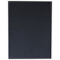 Universal Casebound Hardcover Notebook, 1-Subject, Wide/Legal Rule, Black Cover, (150) 10.25 x 7.63 Sheets (UNV66353)