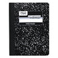 Mead Composition Book, Wide/Legal Rule, Black Cover, (100) 9.75 x 7.5 Sheets (09910)