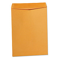 Universal Catalog Envelope, 28 lb Bond Weight Kraft, #10 1/2, Square Flap, Gummed Closure, 9 x 12, Brown Kraft, 250/Box (UNV41165)