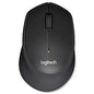 Logitech M330 Silent Plus Mouse, 2.4 GHz Frequency/33 ft Wireless Range, Right Hand Use, Black (910004905)