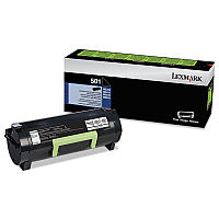 Lexmark 50F1000 Return Program Toner, 1,500 Page-Yield, Black