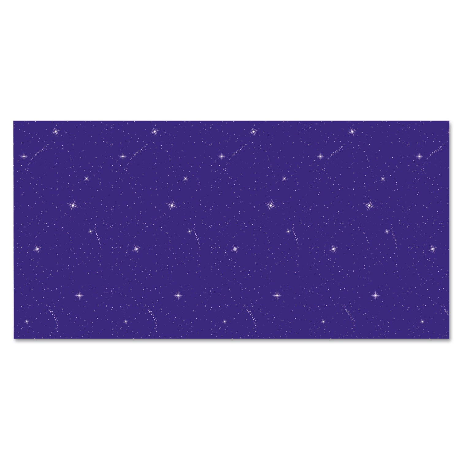 Pacon Fadeless Designs Bulletin Board Paper, Night Sky, 50 ft x 48", Blue/Silver (56225)